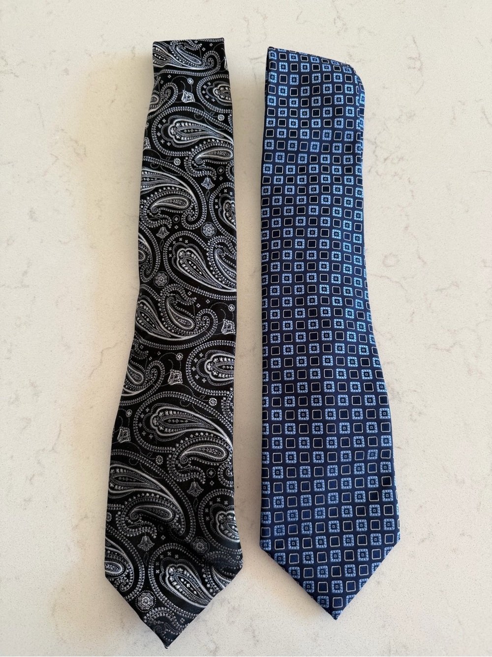 Hathaway men’s silk ties bundle of 2